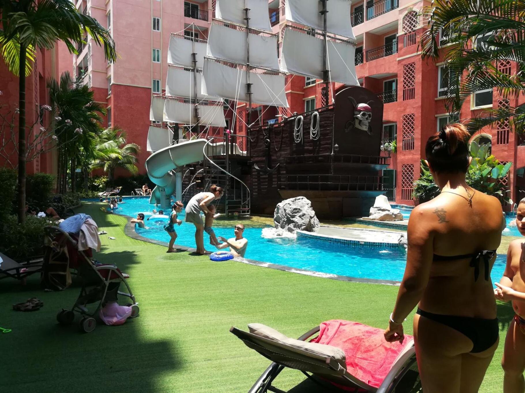 Seven Seas Condo G619/E519 Джомтьен Экстерьер фото